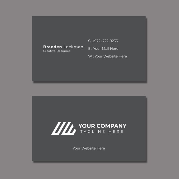 Premium Vector  Printthe art of impression designing unique business cards