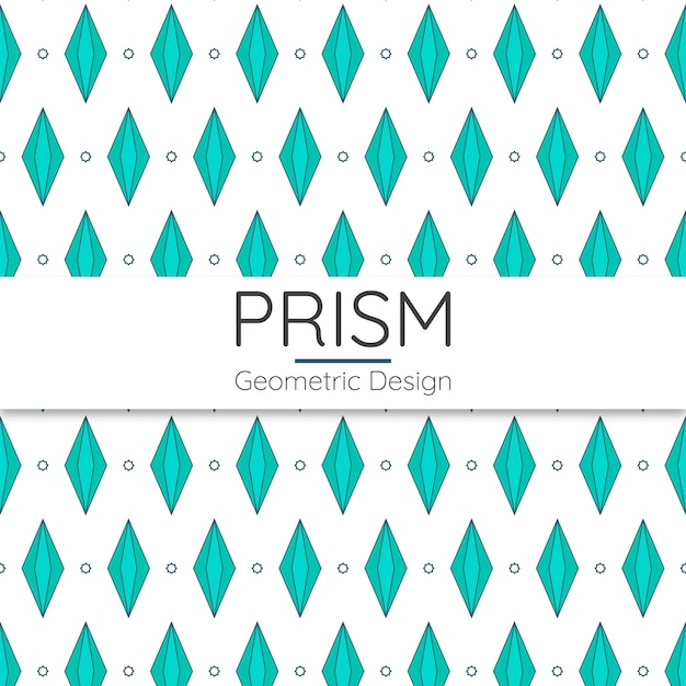 Prism Abstract Geometric Seamless Pattern