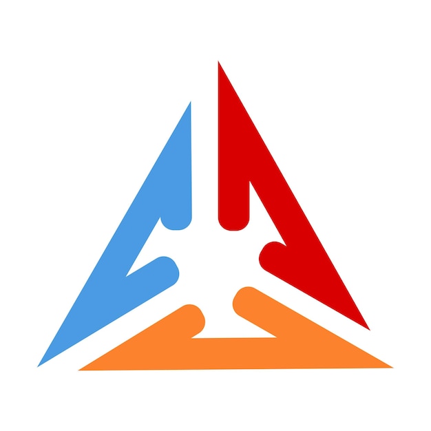 Prisma abstracte logo vector