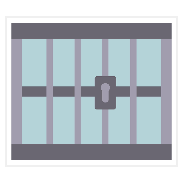 Vector prison icon