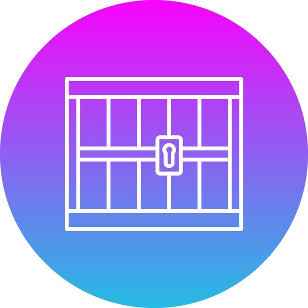 Vector prison icon