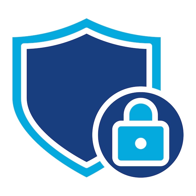개인 정보 보호 아이콘 터 이미지는 준수 및 규제에 사용할 수 있습니다.