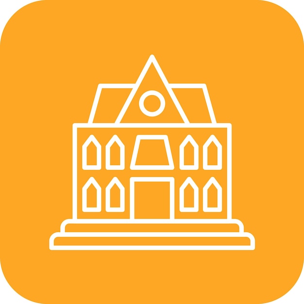 private guest house icon vector image can be used for travel