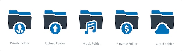 private upload and music folder