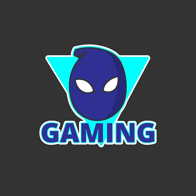 Pro gaming gamer logo vector design