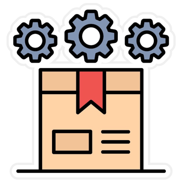 Vector procedure paket icoon vector afbeelding kan worden gebruikt voor medische e-commerce