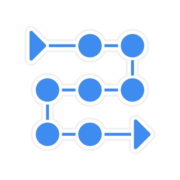 Process Desing icon vector image Can be used for Factory