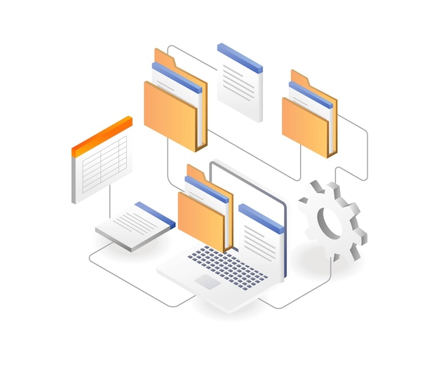 Vector process and setting document database network