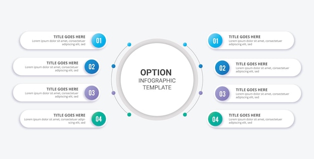 Process Workflow Comparison Chart Infographic Template Design