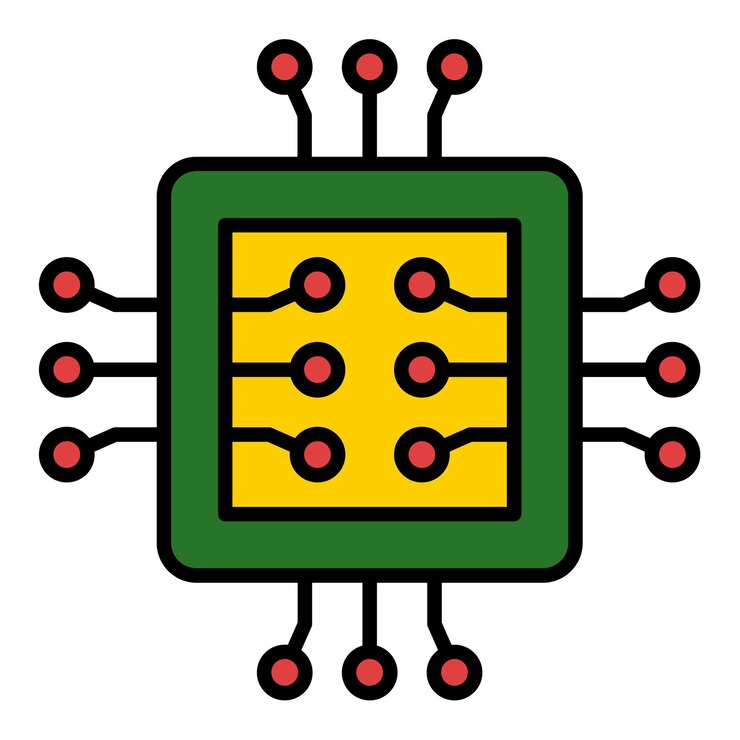 Vector processor icon