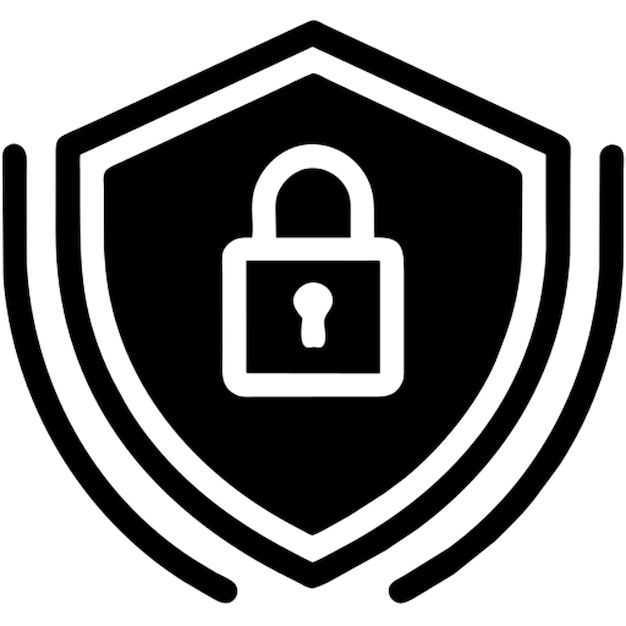 produce an icon of a network connection with a protective shield icon