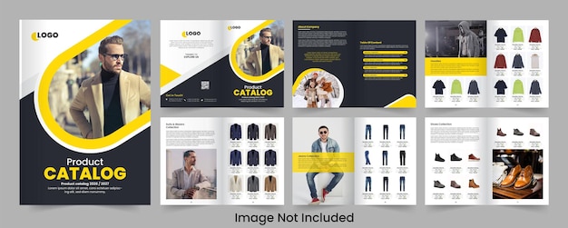 Product catalog or catalogue template design