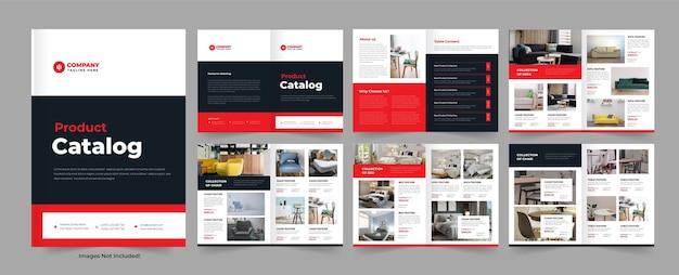 Product catalog and company catalog design