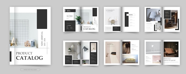 Product Catalog Design Layout Templates