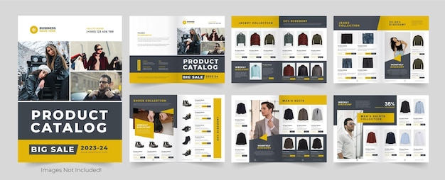 Product catalog design for your multipurpose business Catalogue design A4 print ready catalog