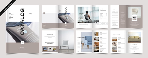 product catalog layout fashion and multipurpose portfolio