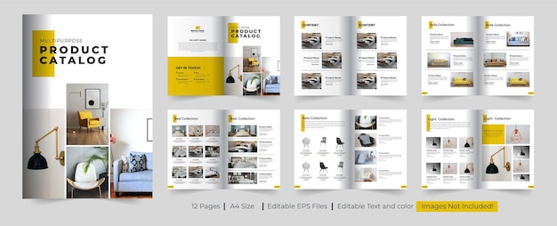 Product Catalog Template Furniture Product Catalog Template