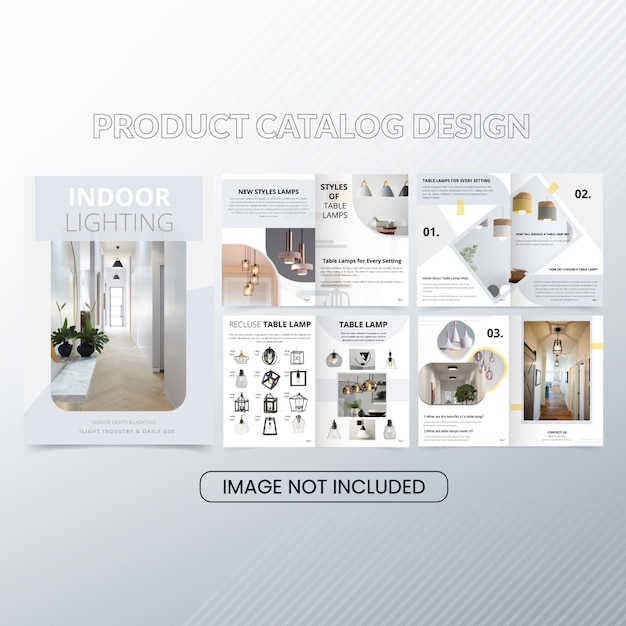 Product catalog template vector design and commercial  template.