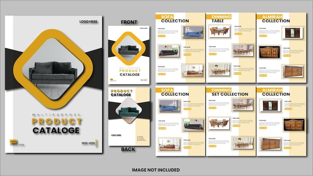 Vector product catalogue design