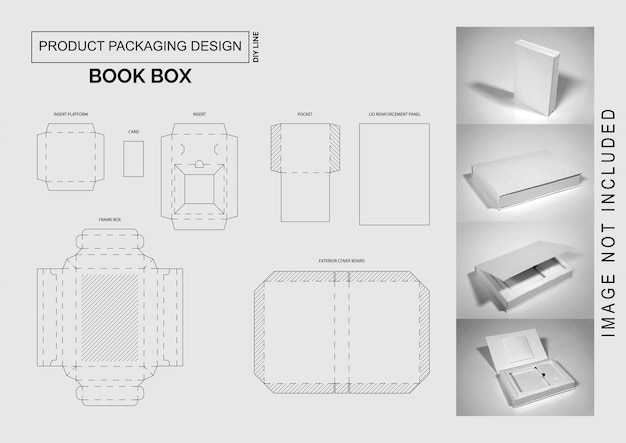 Prodotto packaging design book box