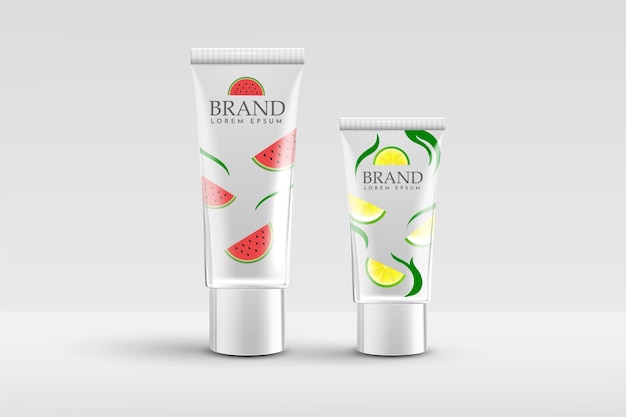 Product packaging illustration