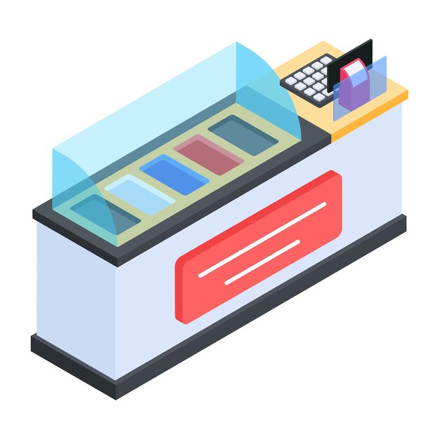 Product Showcases Isometric Icon