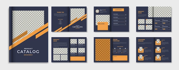 productcatalogus brochure ontwerpsjabloon