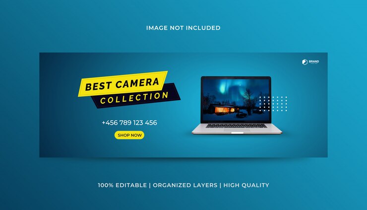 Producten Facebook Cover ontwerpsjabloon