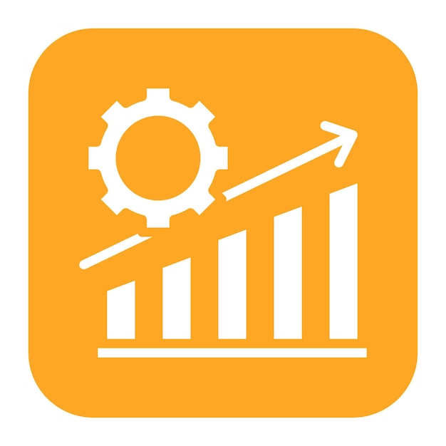 Vector productivity icon vector image can be used for mass production