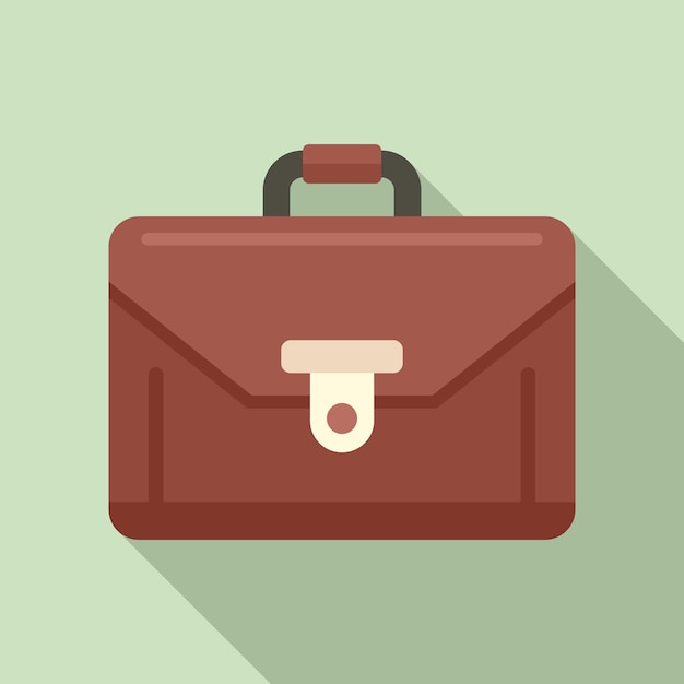 Productmanager kofferpictogram Vlakke afbeelding van productmanager koffer vectorpictogram voor webdesign