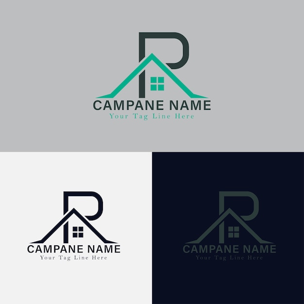 Professional Abstract O Letters modern real estate Logo