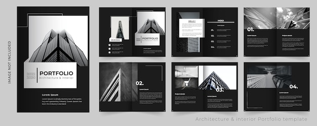 Professional Architecture and interior Portfolio template