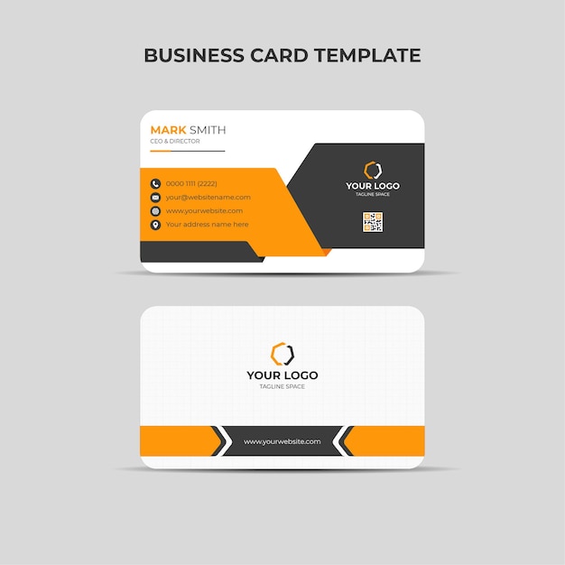 Professional Business Card Design Template