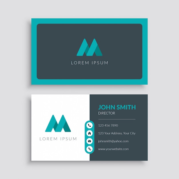 Professional business card design