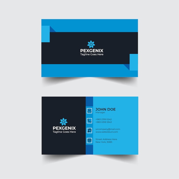 Professional business card design