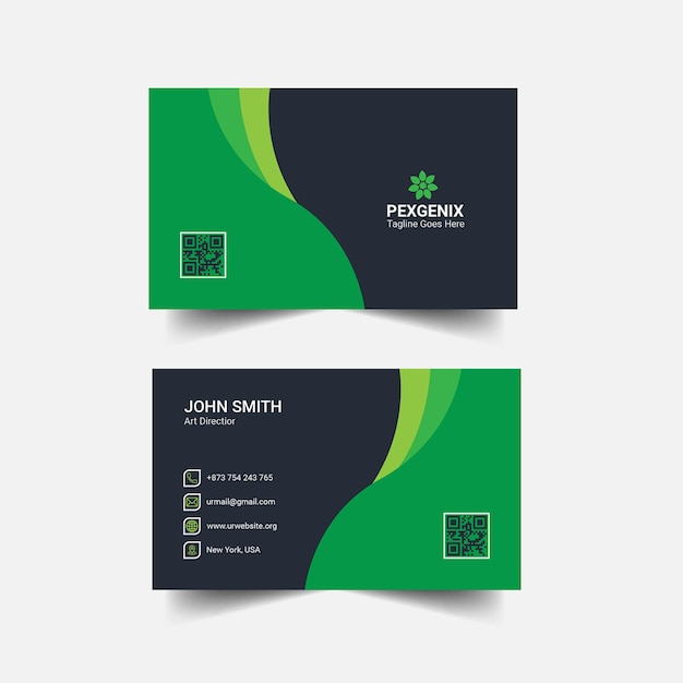 Professional business card design