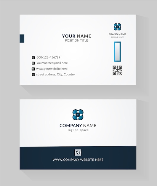 Professional Business card template design