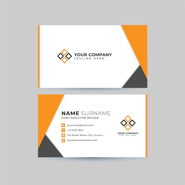 Professional Business Card  Template Set