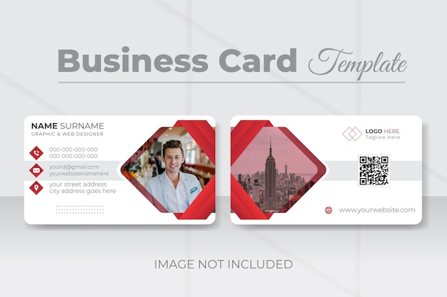 Professional business card template