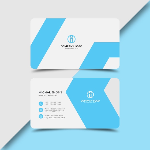 professional business card