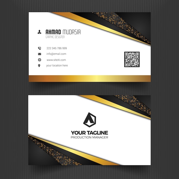 Professional business card