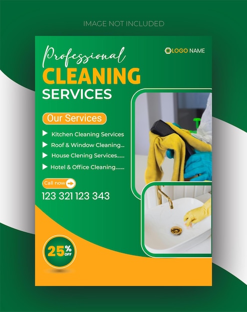 Professional Cleaning Services Flyer
