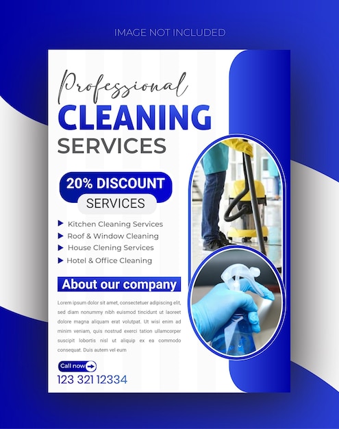 Professional Cleaning Services Flyer