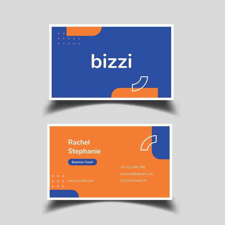 Professional Company brand business card template
