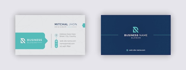 Professional and corporate business card