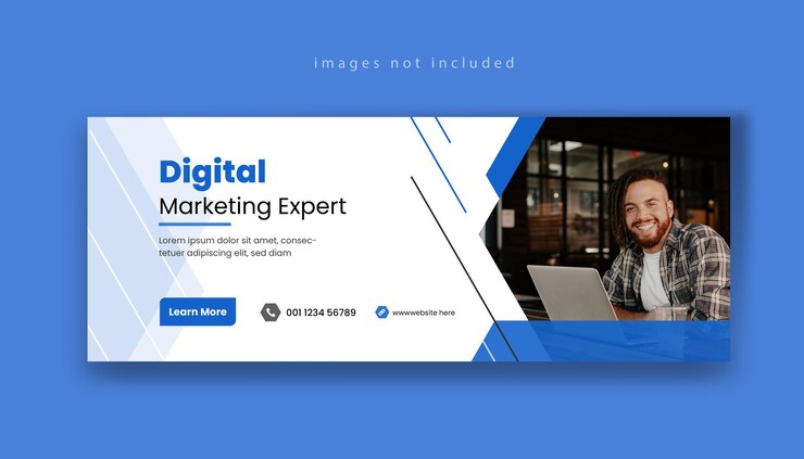 Professional corporate business facebook cover design template