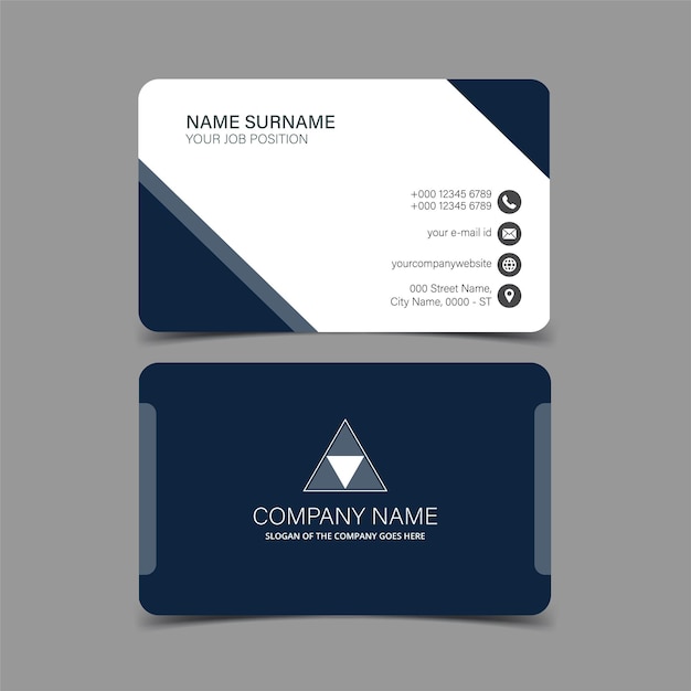 Professional and Creative Business Card Template