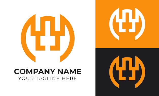 professional creative modern abstract minimalist business logo design template