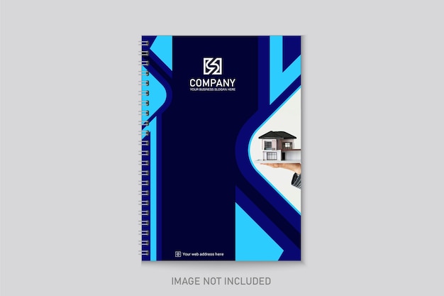 Professional and Creative real estate Notebook cover design templates.