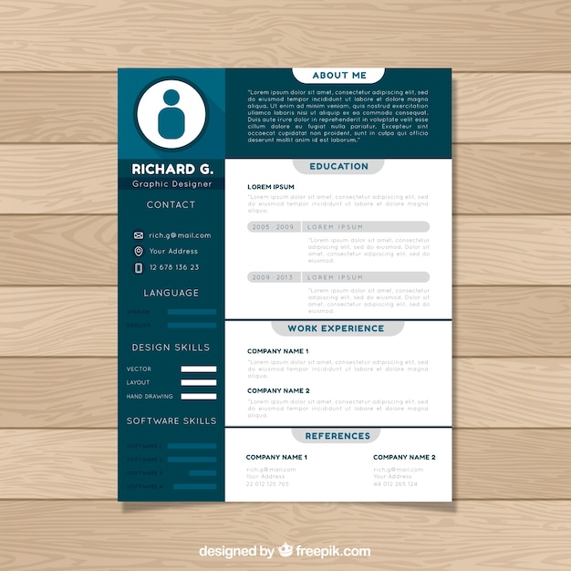professional cv design